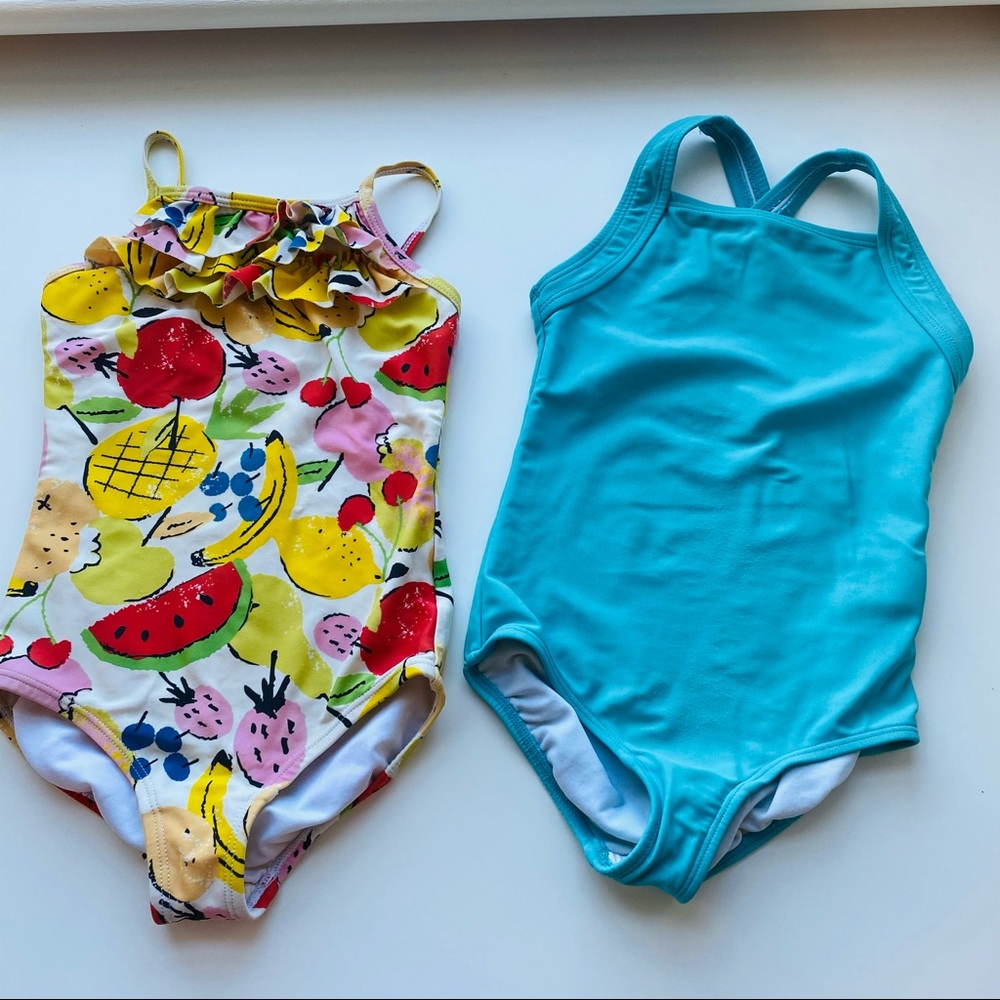 Hanna Andersson Swimsuit Bundle 4T